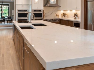 Quartz Countertop with miter edge